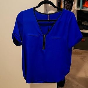 NYDJ Zipper Blouse